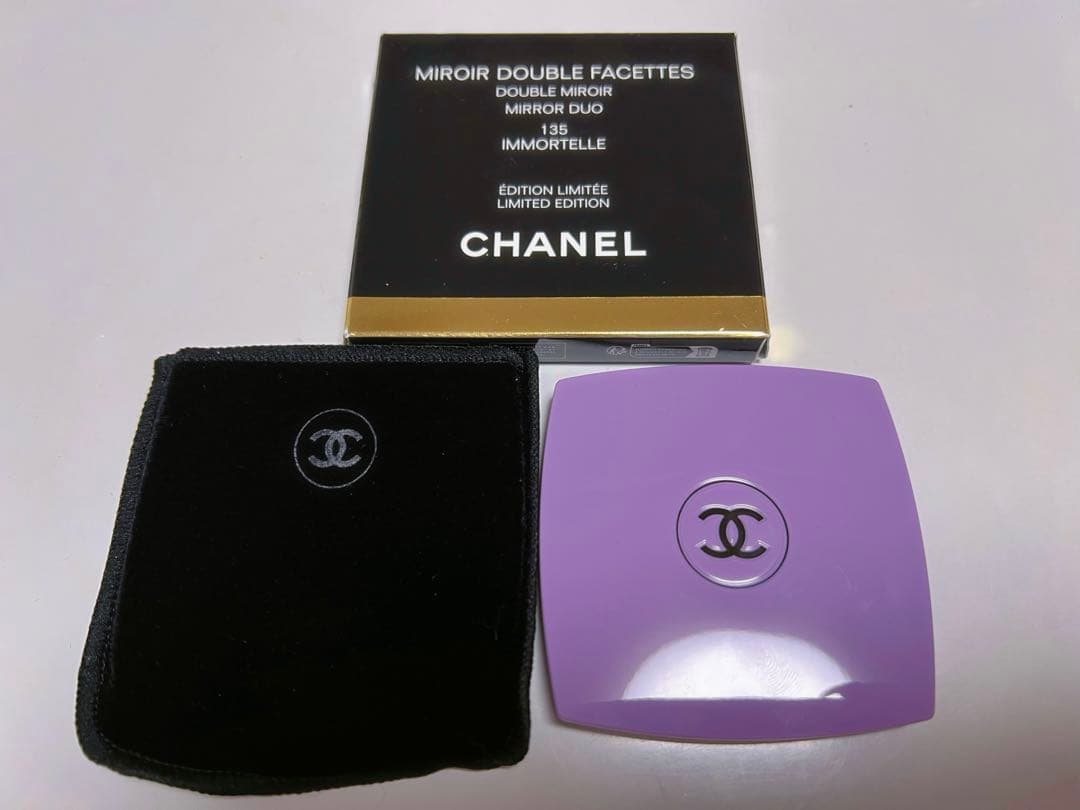CHANEL ミラー ダブル ファセット 限定版