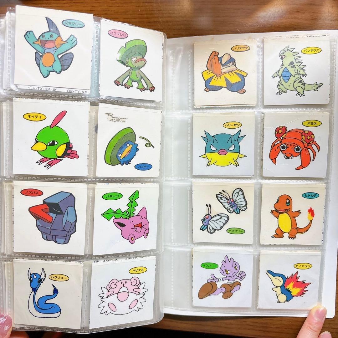 ポケモンシール　ファイル付き　ポケモンパンシール　シール　ステッカー　ポケモン