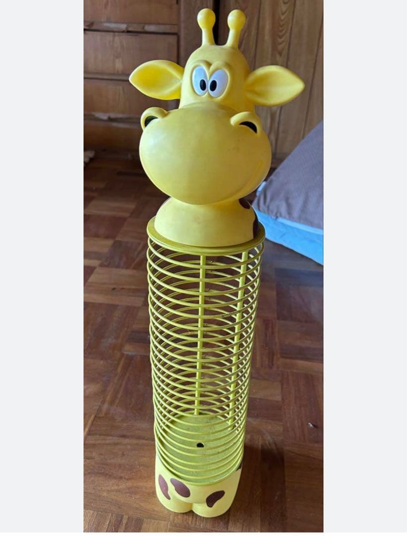 キリン アニマル　アメリカンヴィンテージ CDラック 雑貨レトロ　インテリア