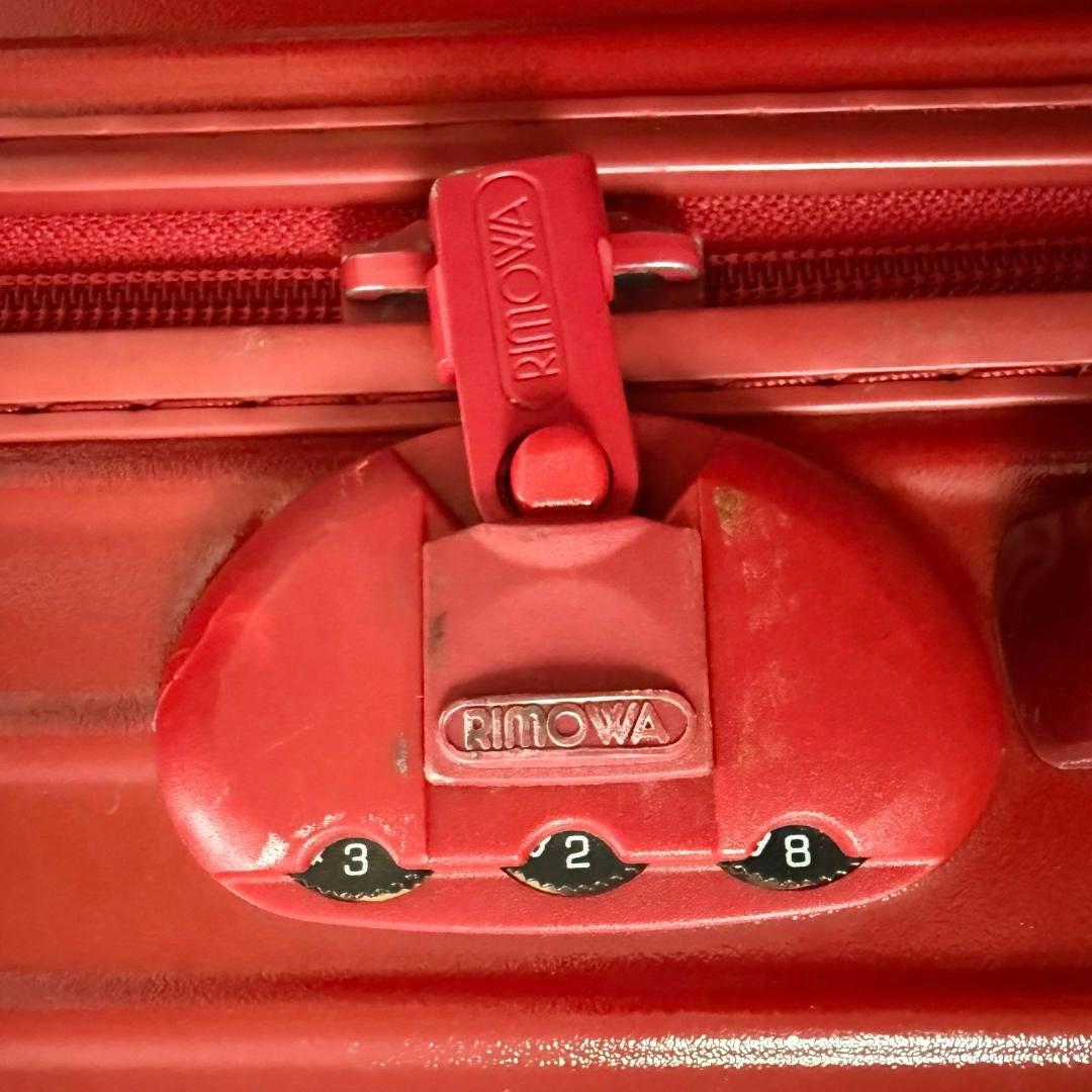 廃盤品希少✨RIMOWA リモワ サルサ キャリーケース 855.77 レッド