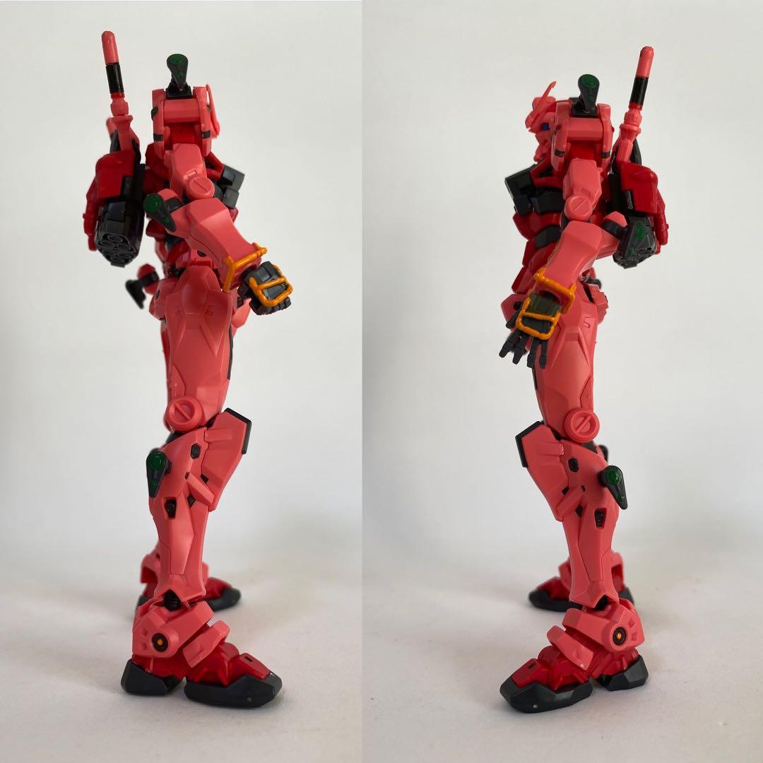 赤いガンダム【ビット６基】ガンプラ！HG！ジオラマベース！ビット台座４個付き！