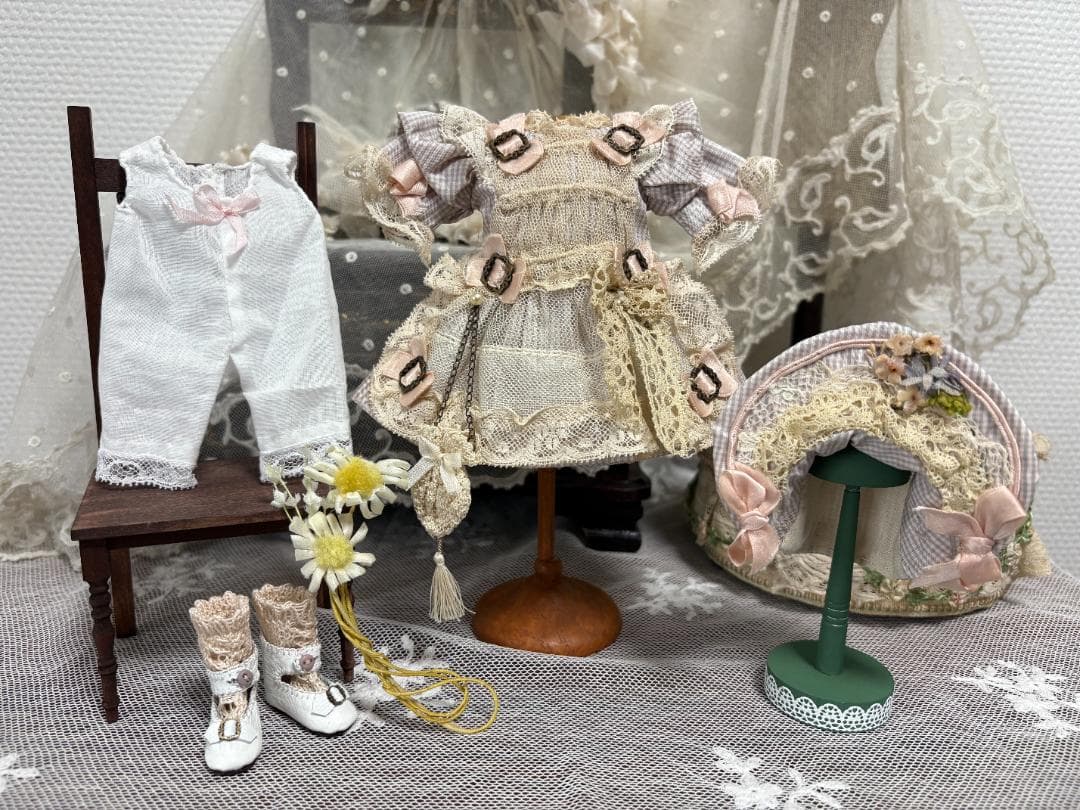 ✨期間限定✨ペティートサイズ用衣装セット　ビスクドール　ミニョネット