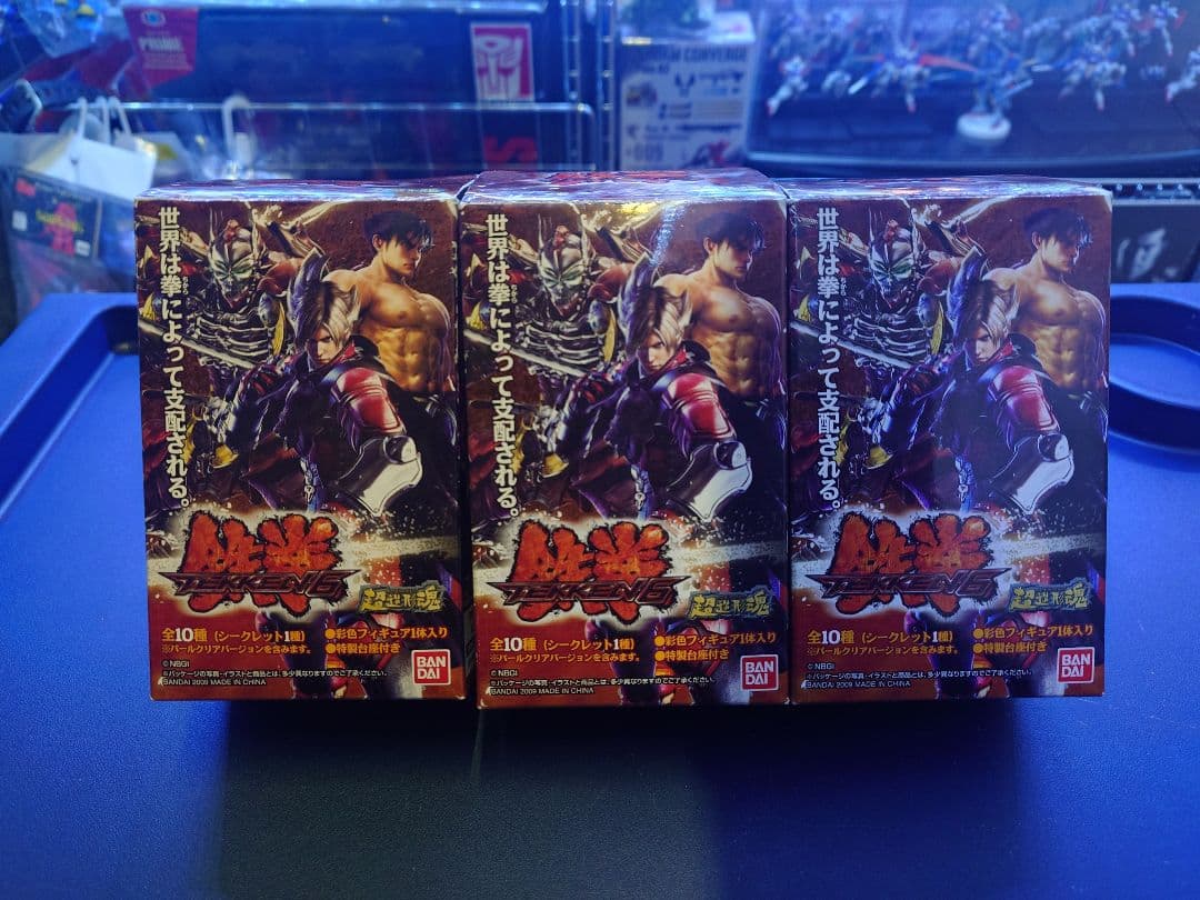 鉄拳6　 超造形魂　フィギュア 風間　吉光　アリサ　3体セット　希少　未使用