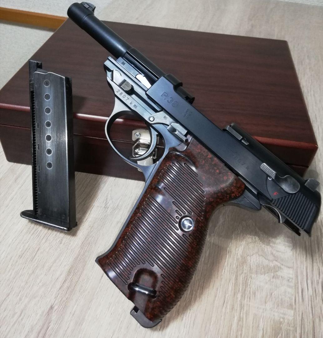 本日終了⭐マルゼン ワルサーP38 ac41ブラック ガスブロ カスタム⭐箱付
