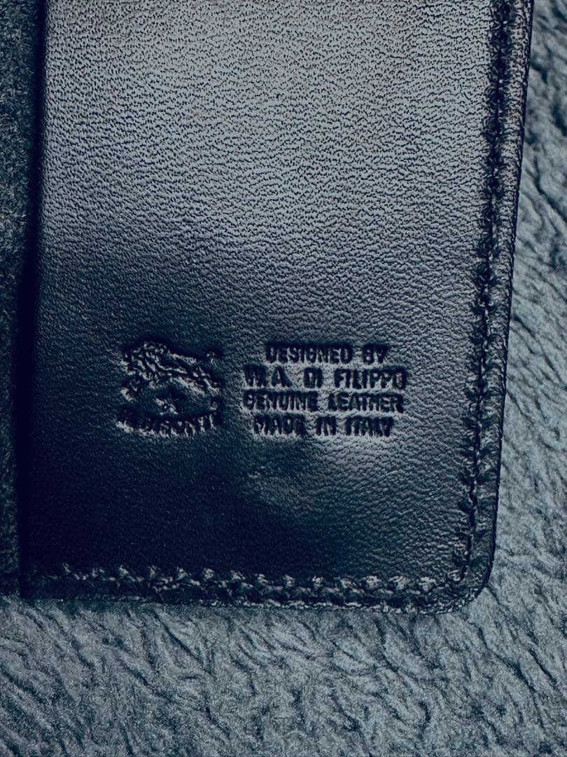 IL BISONTE ブラック レザー キーケース 新品未使用品