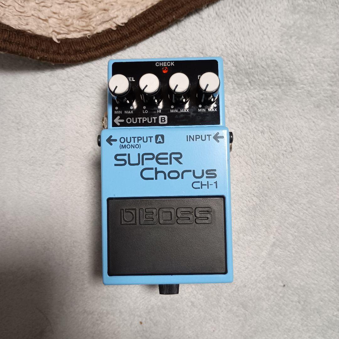 BOSS SUPER Chorus CH-1 ギターエフェクター　保証書有り
