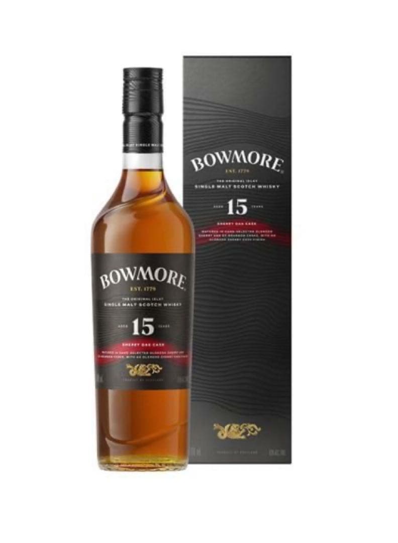 BOWMORE 15年 シェリー　シングルモルトウイスキー