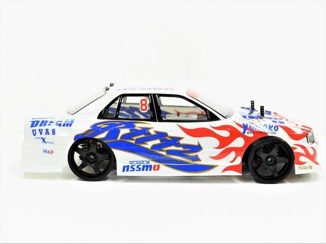 ターボ機能付き 1/10 ドリフトラジコンカー GT004S スペアボディー付