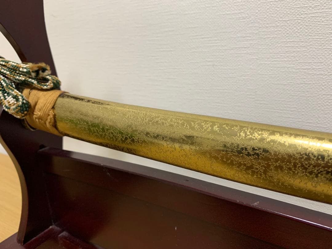 【特選模造刀/金彩黄金拵】日本刀 太刀 とんでもなく美しい拵 儀礼 儀式 威光