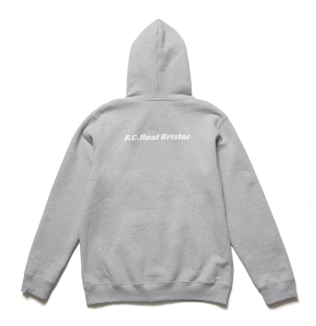 F.C.Real Bristol 5-STAR ZIP UP HOODIE グレ