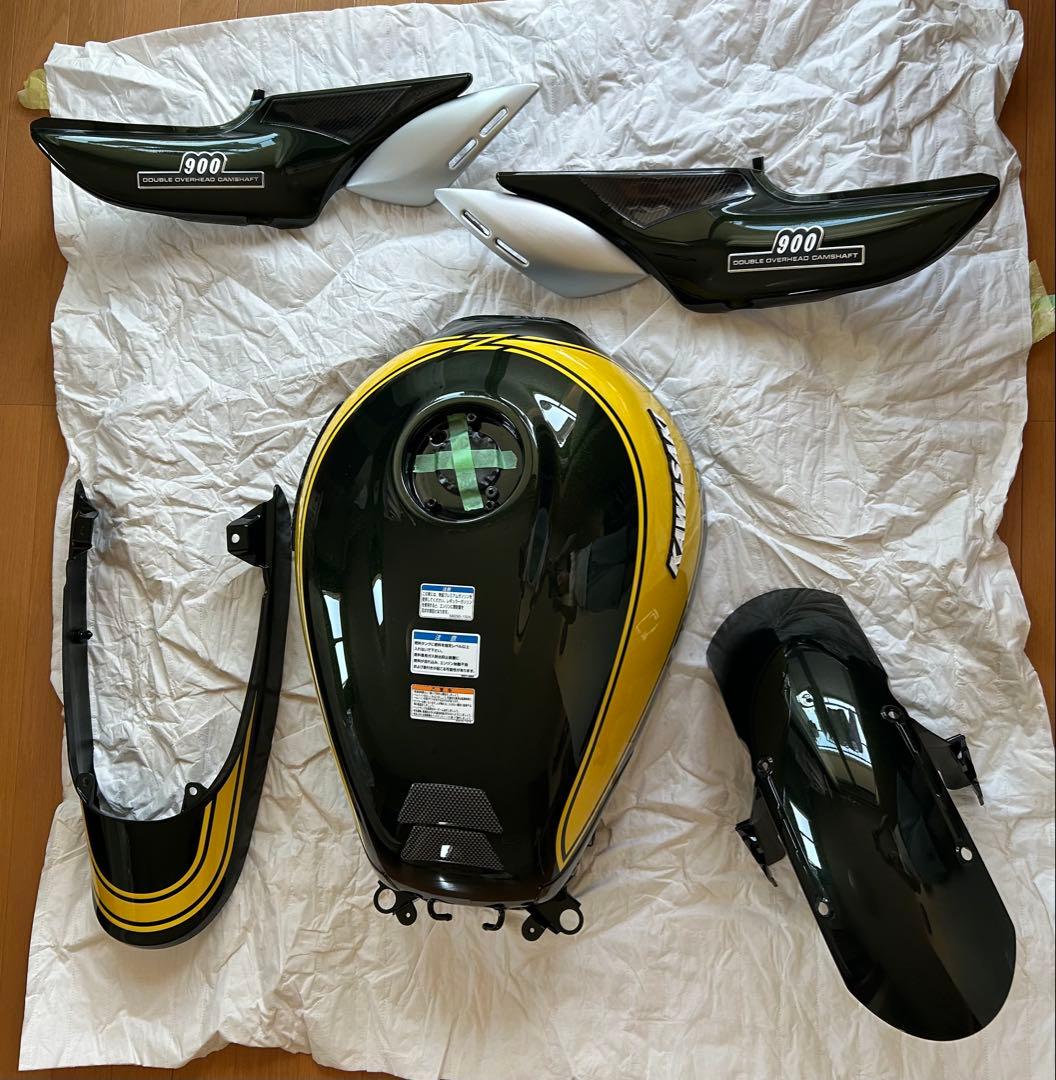 Z900RS 純正 タンク・カウル 外装セット イエローボール