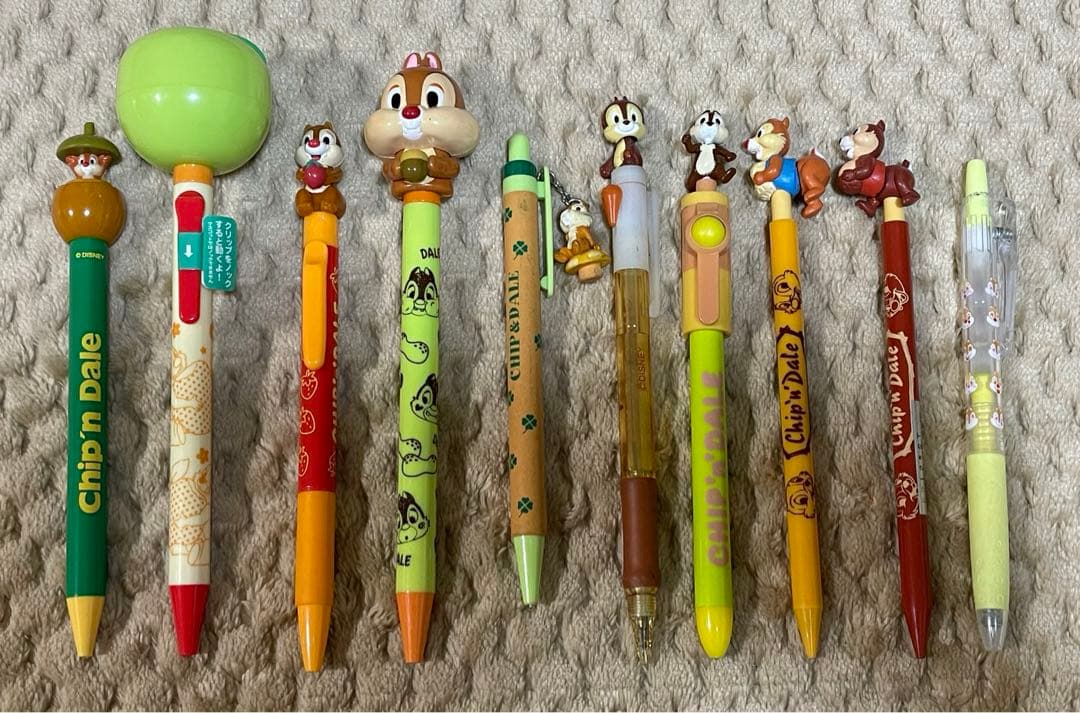 ディズニー チップとデール ペン まとめ売り