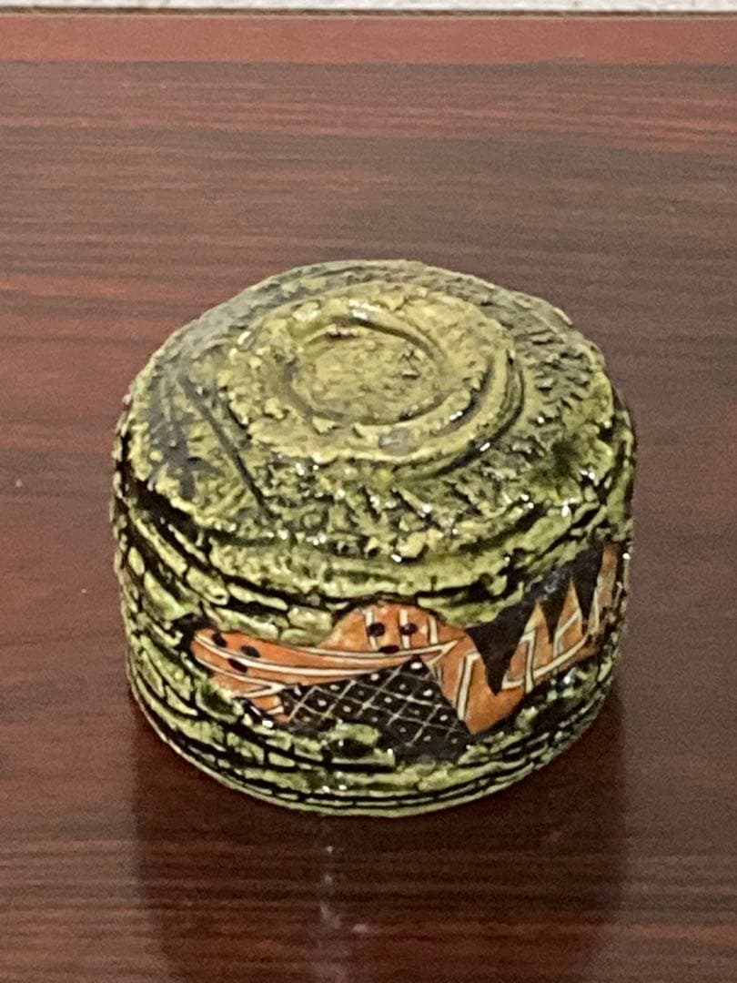 山口真人　織部ぐい呑