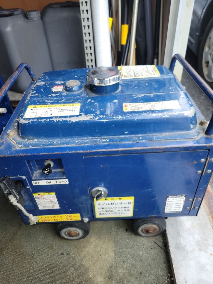 セイワ 高圧洗浄機 JC-1513SLN 給水ポンプ付き エンジン始動