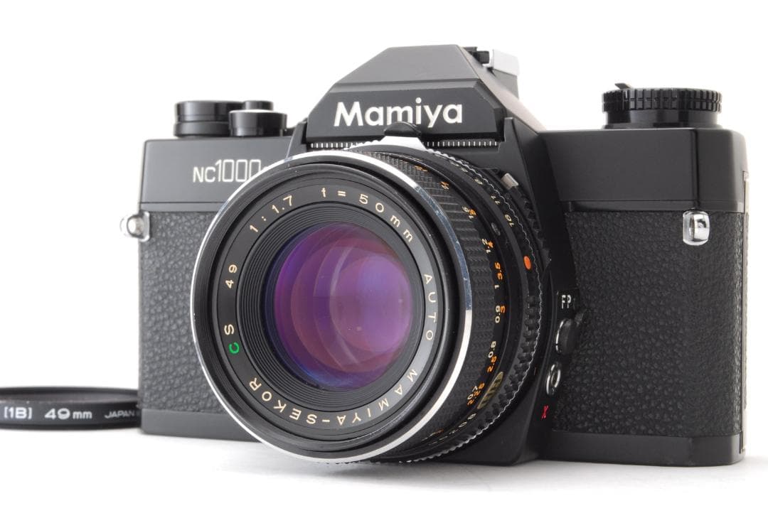 フィルムカメラ MAMIYA NC1000S AUTO SEKOR CS 50mm f1.7
