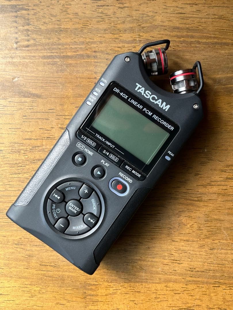 TASCAM DR-40X 4トラックレコーダー