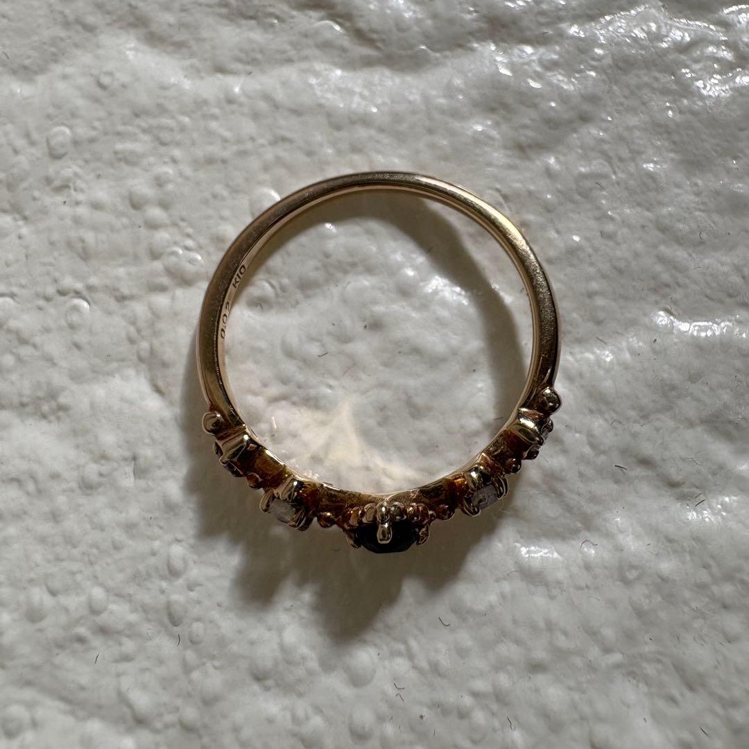 極美品✨【Ron Herman】ストーン リング ゴールド