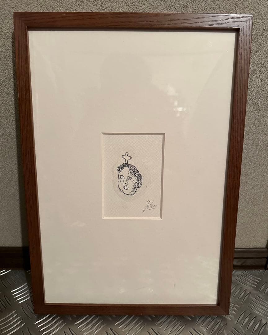 横尾忠則氏 銅版画