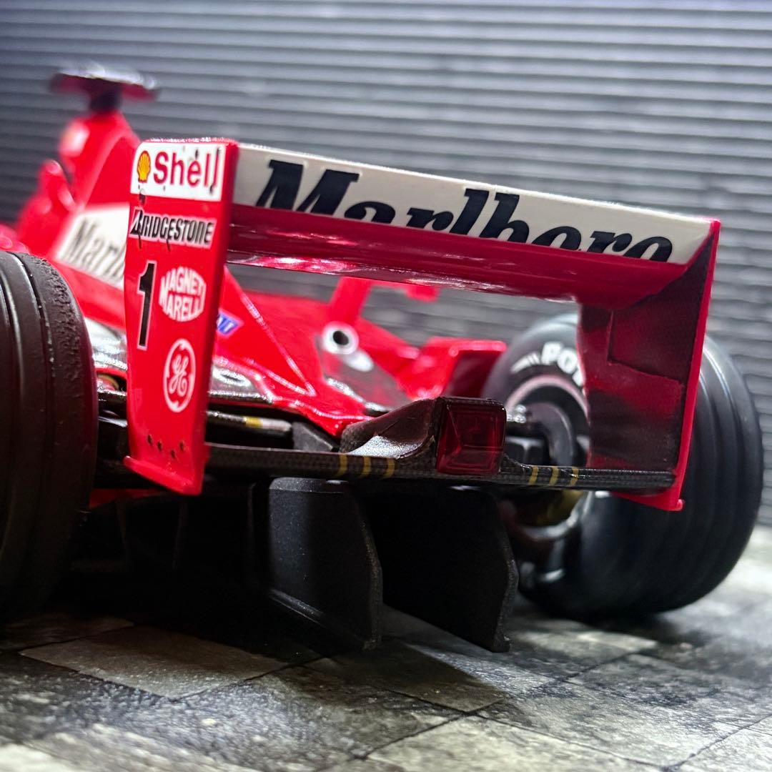 デカール加工品 1/18 マテルエリート フェラーリ F2001 ハンガリーGP