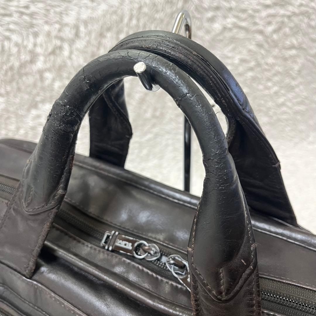 ✨希少✨TUMI 2way ビジネスバッグ オールレザー A4可 茶