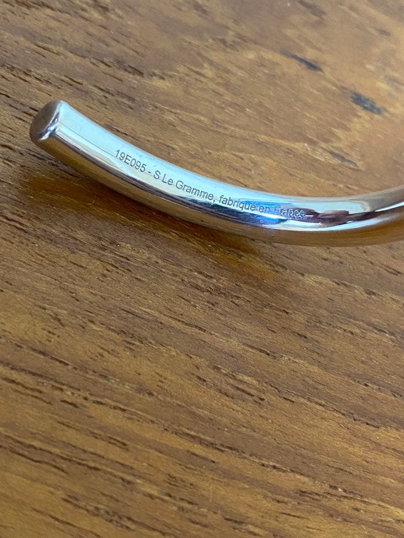 le gramme 31g 初期型　ポリッシュ　バングル　ブレスレット