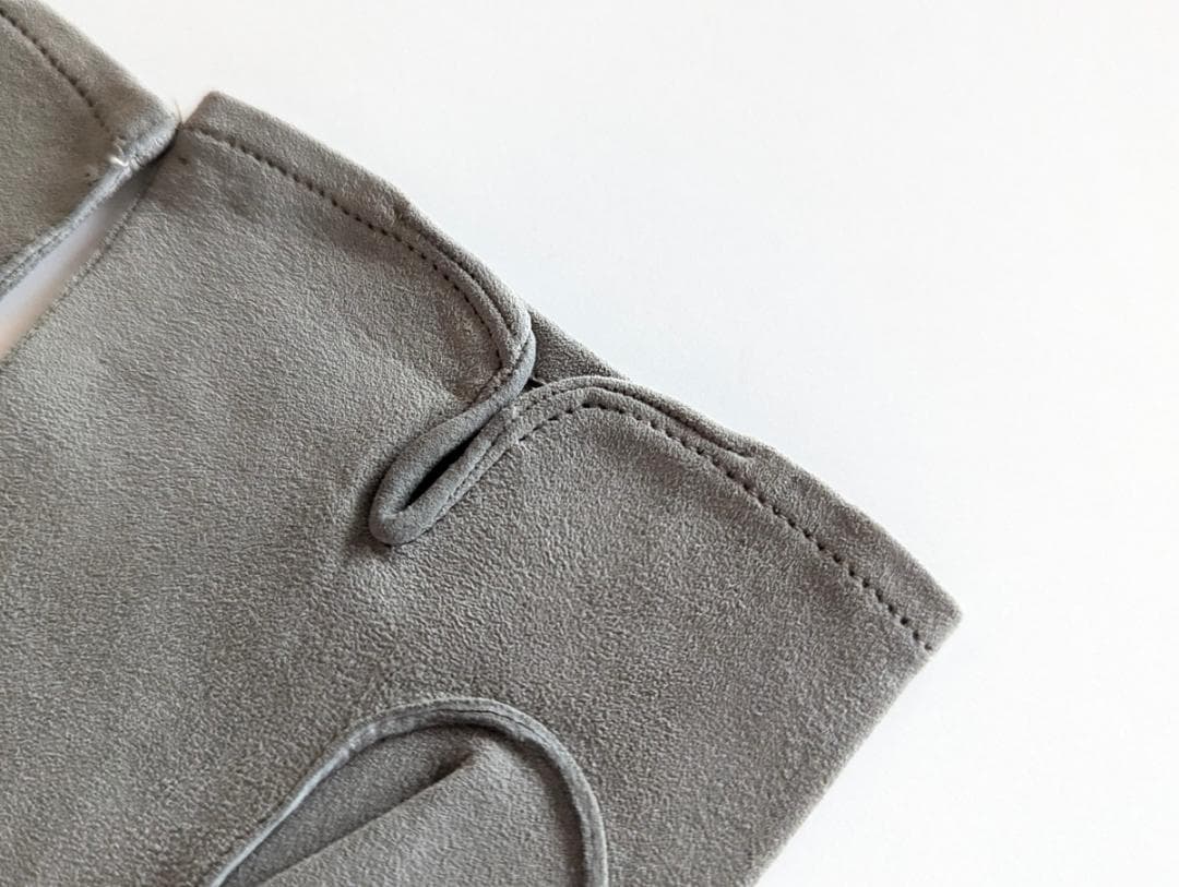 イギリスヴィンテージ 革手袋 フォーマル グレー レザーグローブ