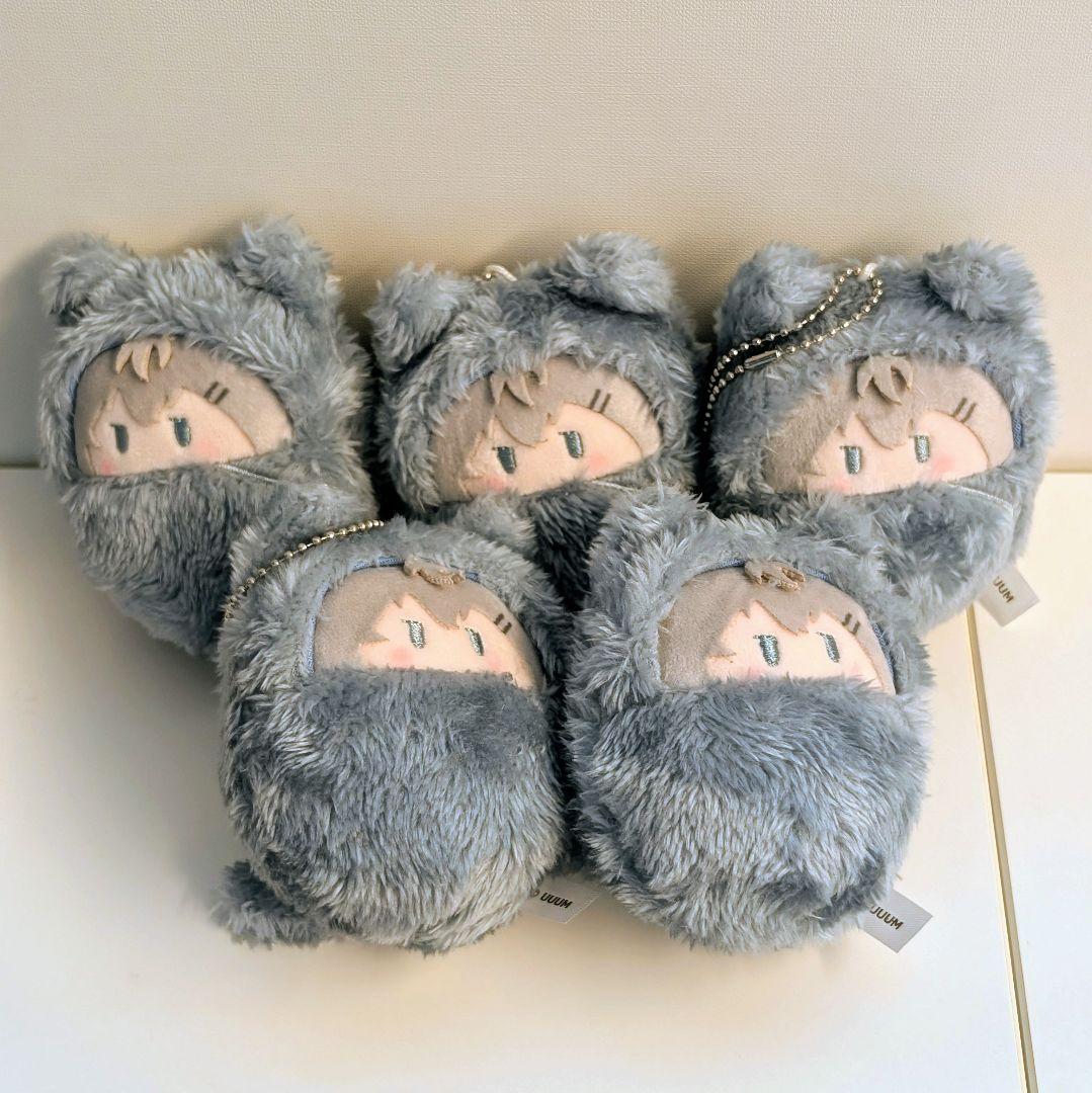 カラフルピーチ くるみたぴぬい ヒロ 5個セット ぬいぐるみ キーホルダー