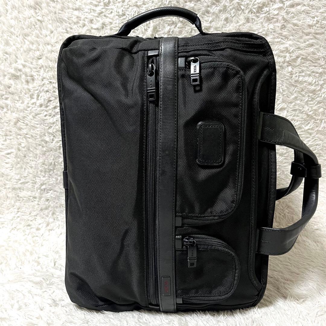 ✨美品✨TUMI 3way ALPHA2 ビジネスバッグ リュック 2層