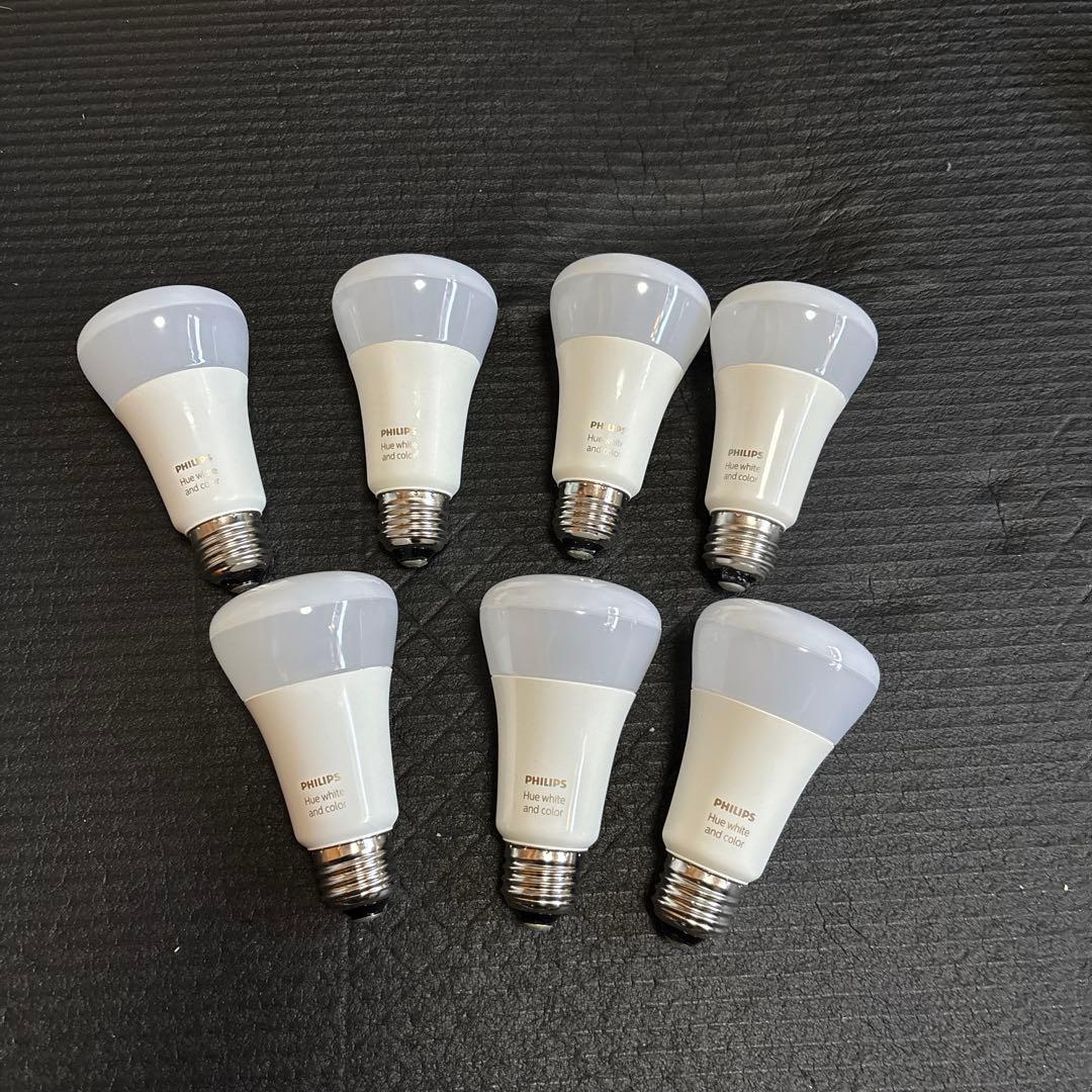 ア*ル様 PHILIPS Hue白色・カラーLED電球 7個セット