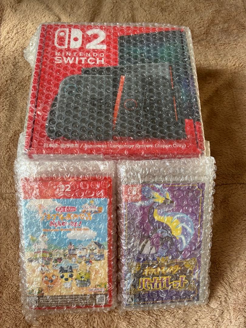 新品未開封　Nintendo Switch 2 本体 + ゲームソフト2本セット