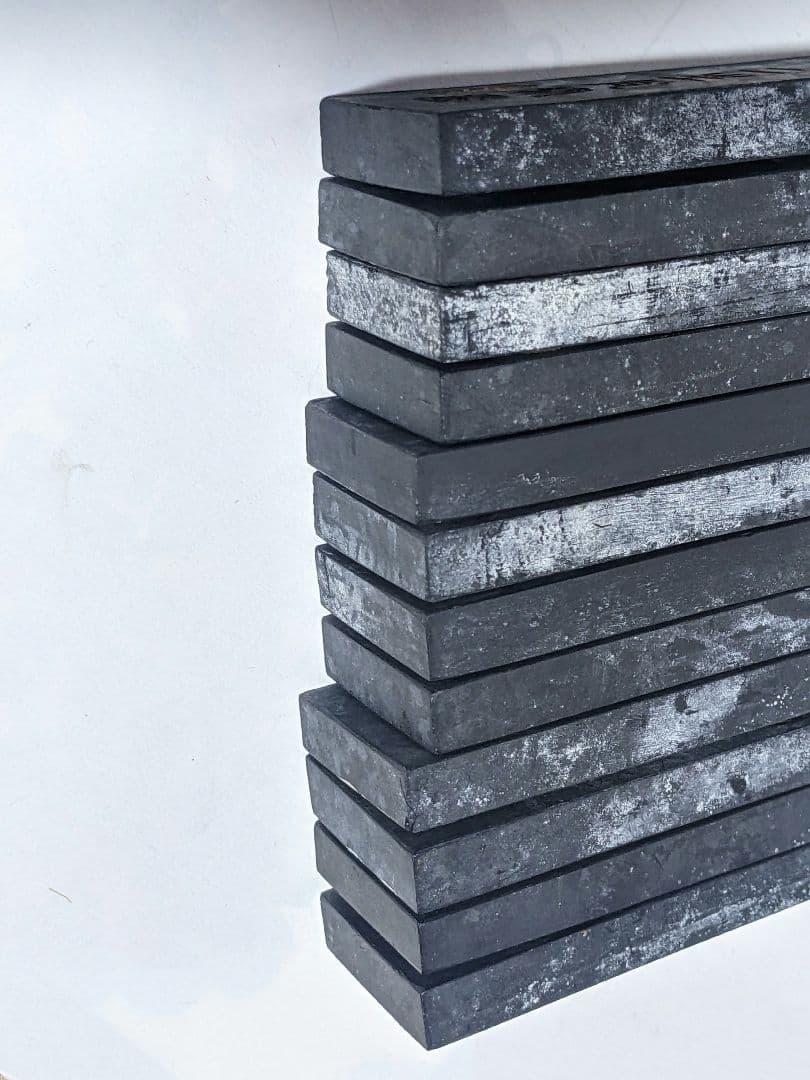 ♦中国 文房四宝 古墨 十二支揃え 干支墨 未使用 書道具 古玩 古美術骨董品