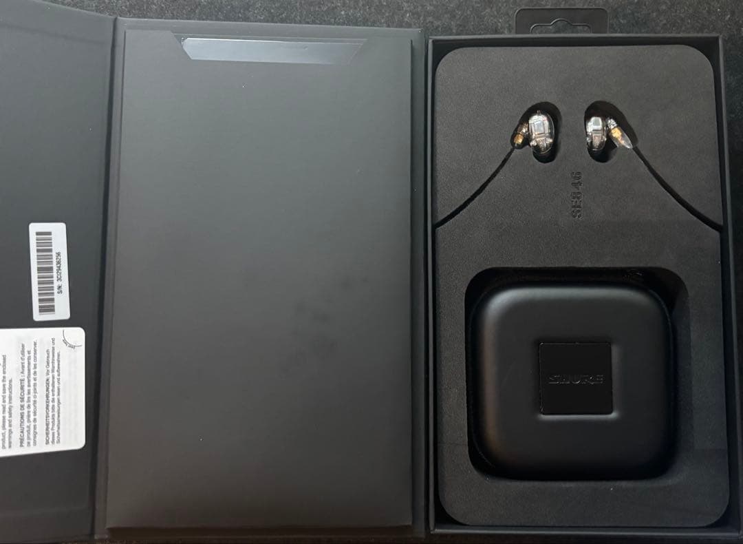 SHURE シュア イヤホン 有線 SE846G2CL クリア 第2世代