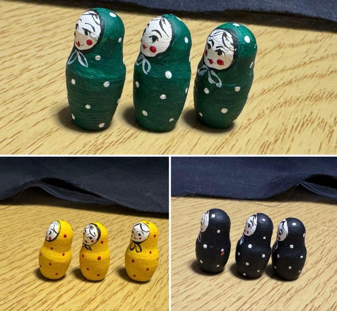 ロシア　ヴィンテージ マトリョーシカ　13体 長期保存、本品のみ。現状
