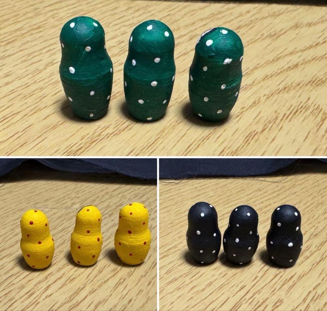 ロシア　ヴィンテージ マトリョーシカ　13体 長期保存、本品のみ。現状