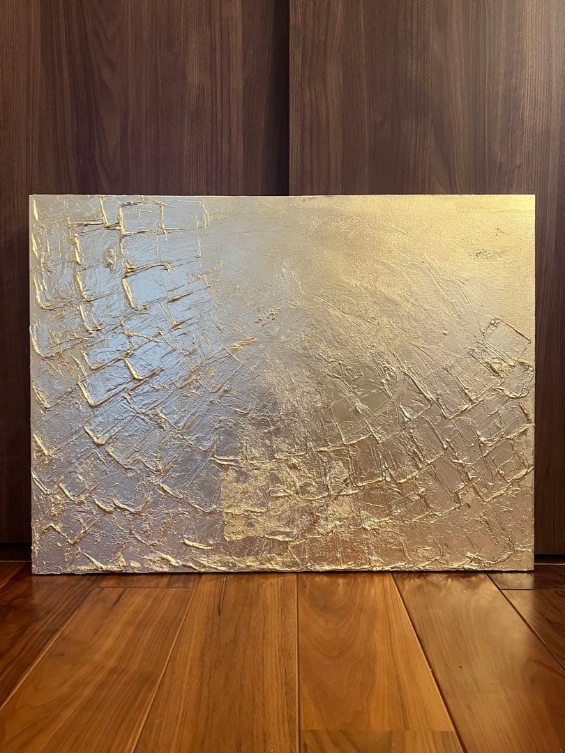 インテリア/和風/禅/絵画/アート/抽象画/モダン/ホテル/ゴールド/波/オーラ