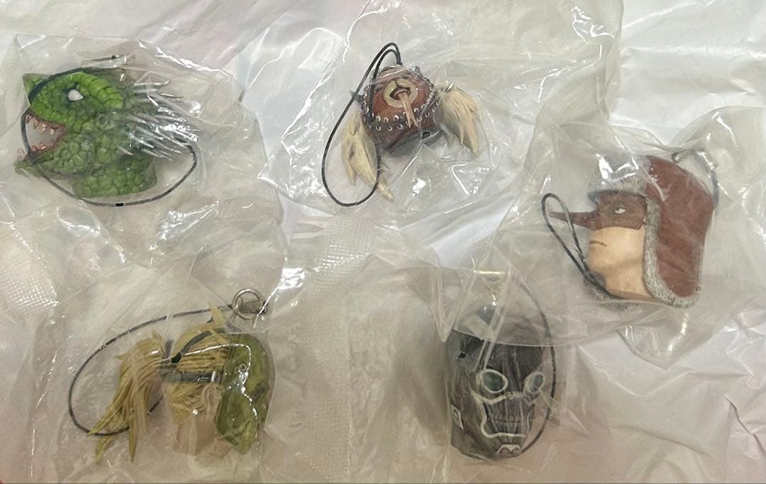 ドロヘドロ ヘッドマスコット5種