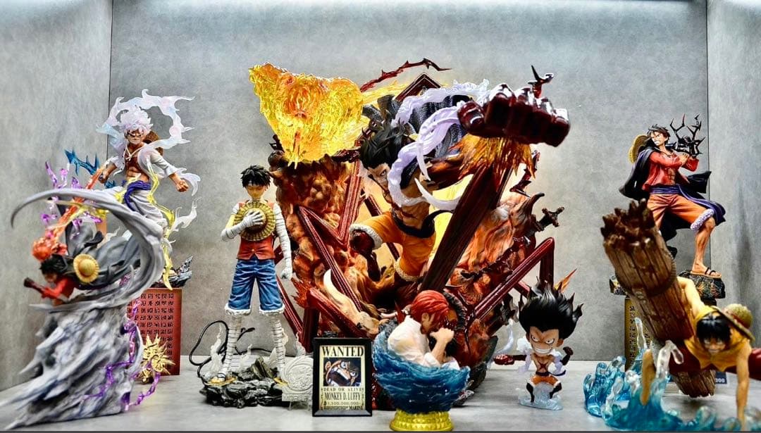 ONE PIECE ワンピース スネークマン ルフィ フィギュア ガレージキット