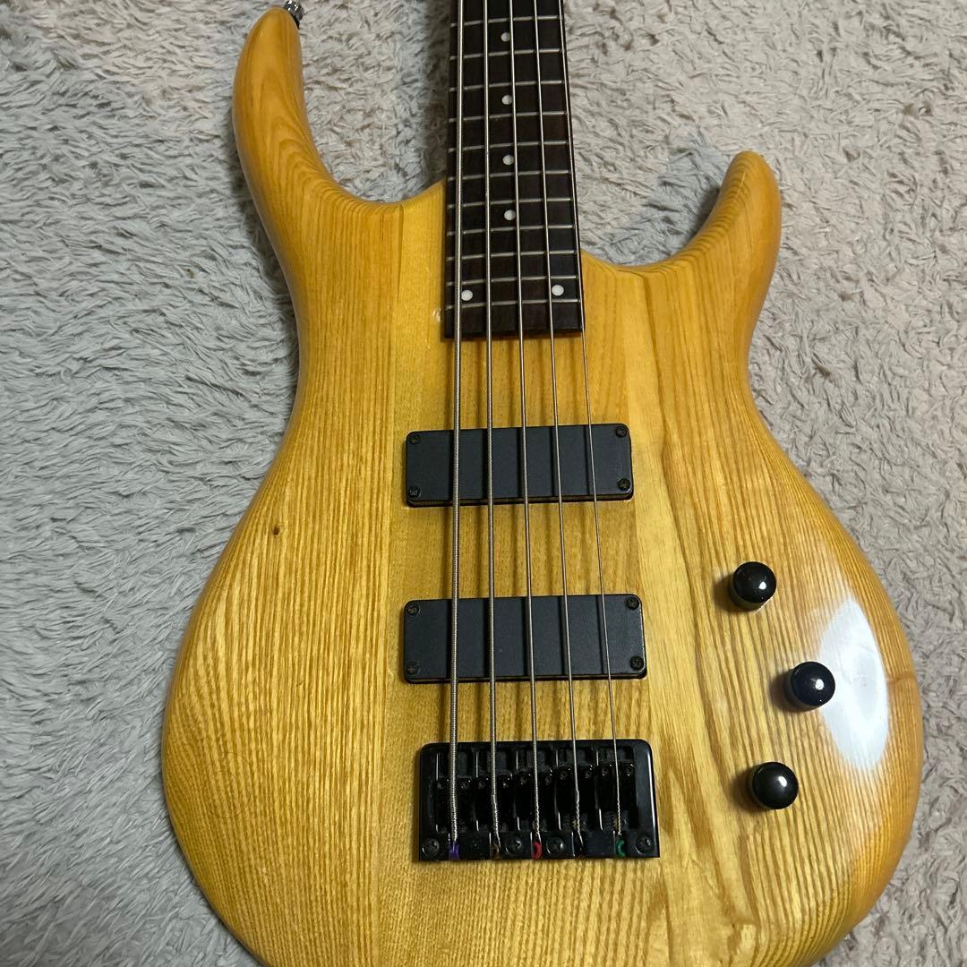 Epiphone Embassy 5弦エレキベース ナチュラル