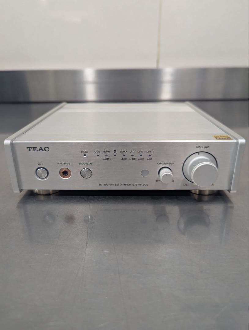TEAC AI-303 2022年製 シルバー