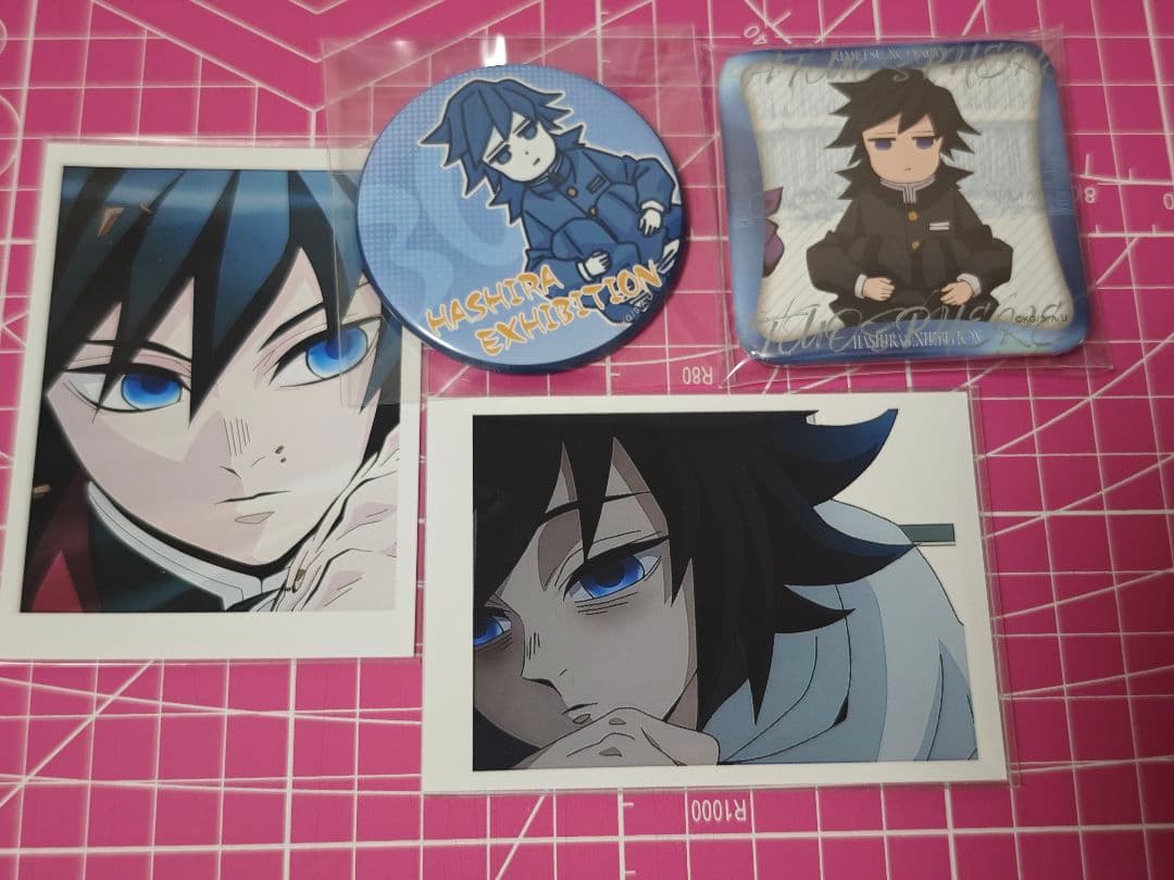 鬼滅の刃 柱展 柱百景 エモーショナル缶バッジ マニアック缶バッジ 冨岡義勇