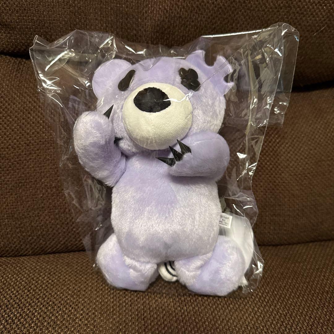 Mr.P Club9 紫色クマのぬいぐるみ