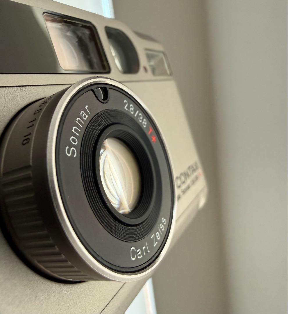 フィルムカメラ CONTAX T2 Carl Zeiss Sonnar 2.8/38 T*