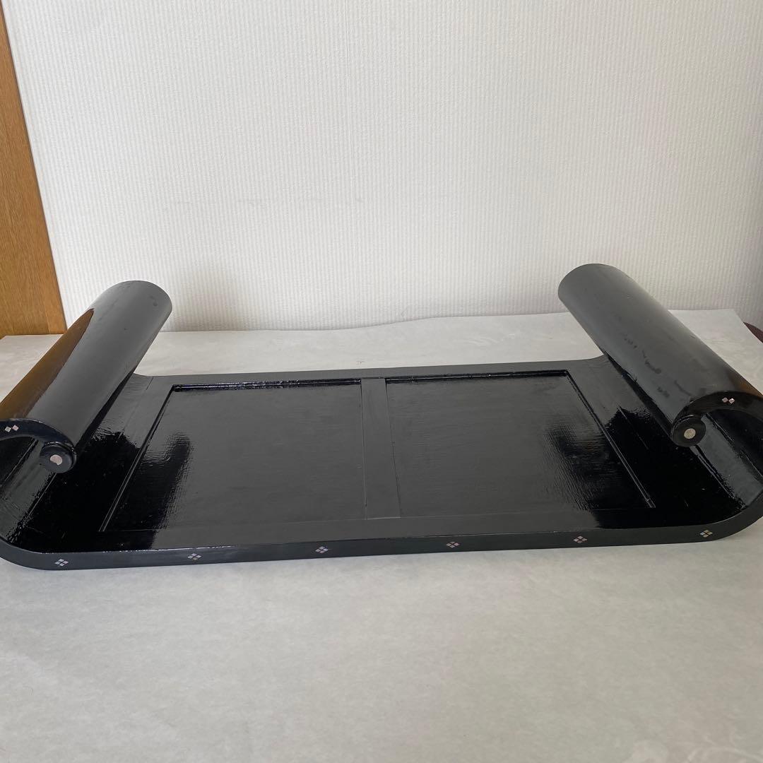 大型盆栽大　花台　貝模様