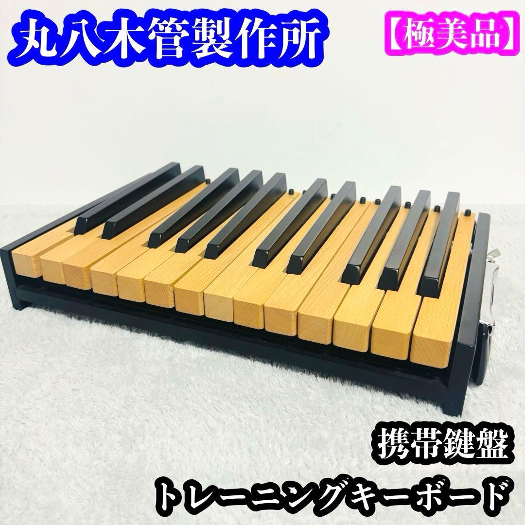 【ほぼ未使用】丸八木管製作所 TKY-2 携帯鍵盤トレーニングキーボード