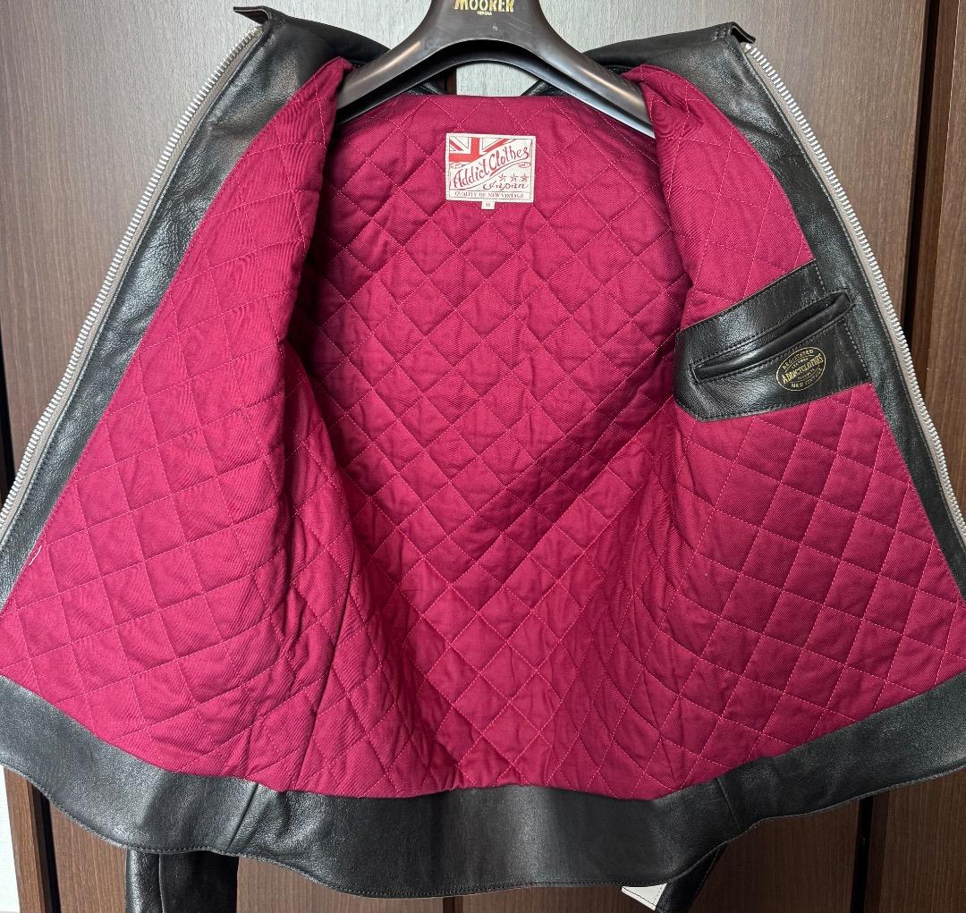 r*e様 ADDICT CLOTHES AD-01SS シングルライダース シー