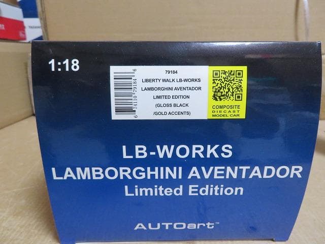 オートアート 1/18 アヴェンタドール LB-WORKS 79184
