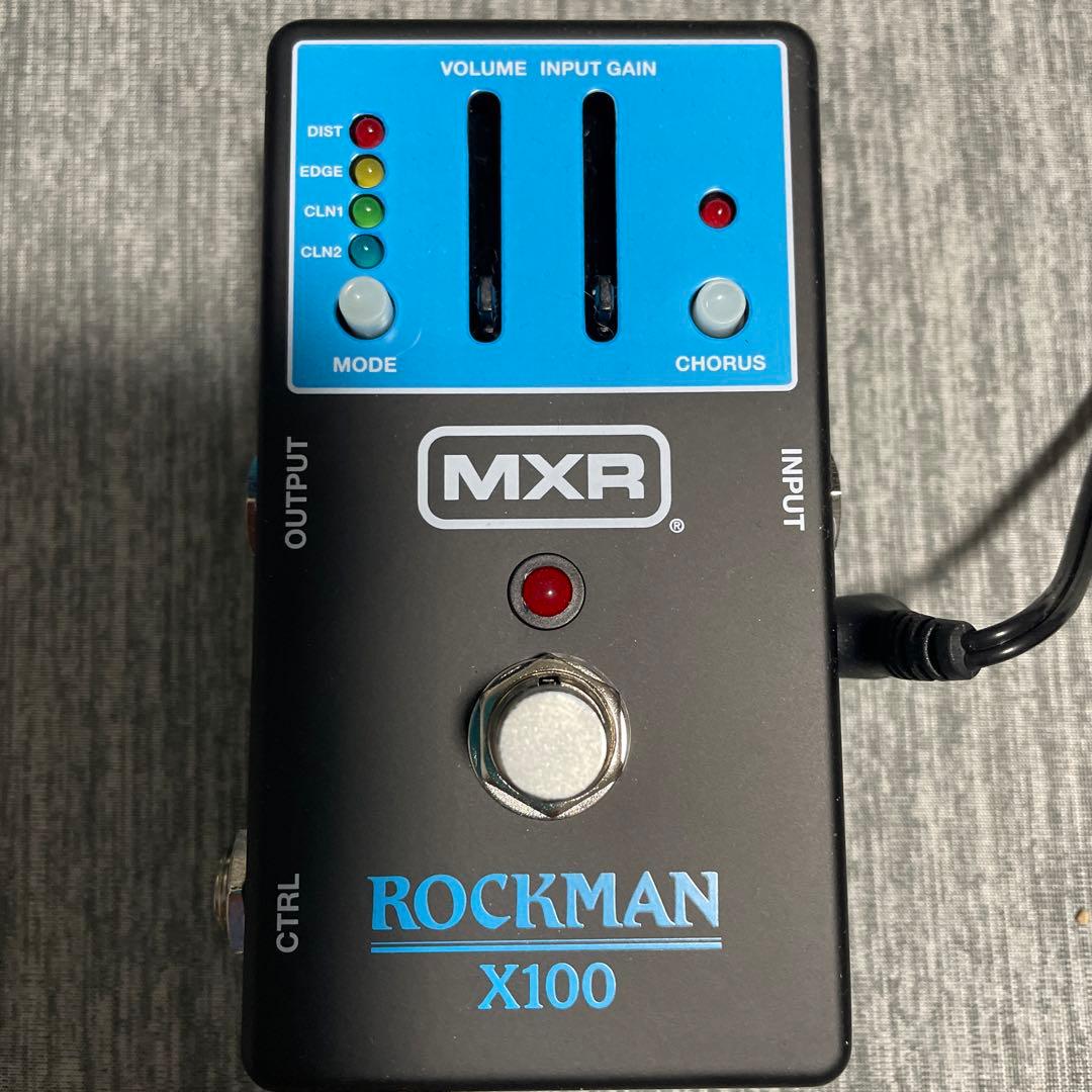 ギター mxr rockman x100