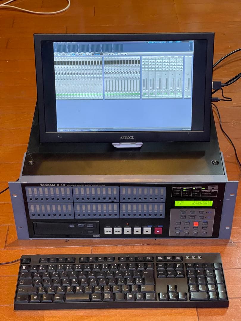 TASCAM X-48 フルI/O仕様（ADAT48ch）ワークステーション