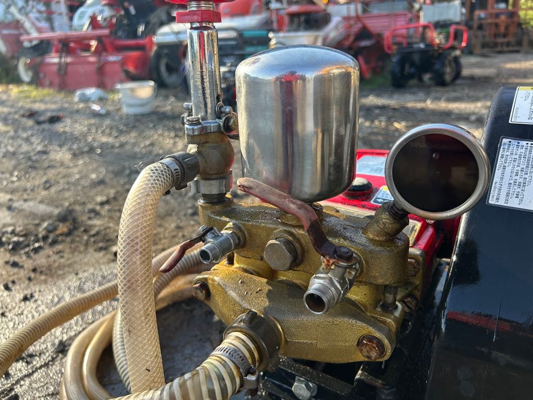 宮崎　工進　エンジン式洗浄動噴　高圧洗浄機 動噴　4馬力 DM-30 動力噴霧機