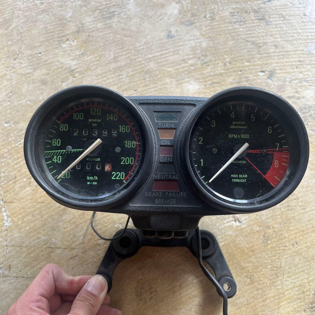 bmw r100 rs 純正　メーター